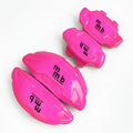 Made to order pink custom brake caliper covers for any car, set of 4