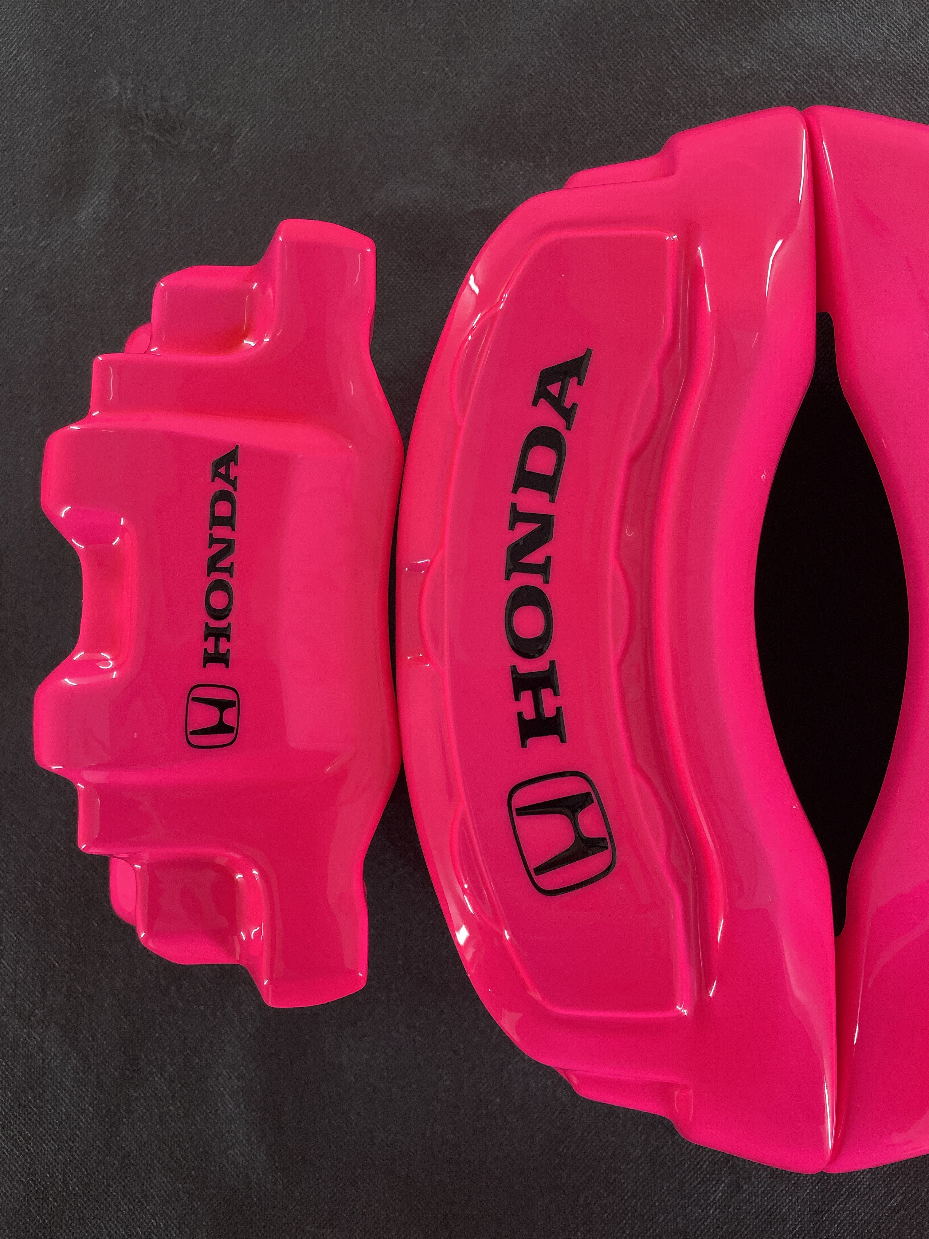 Honda Accord 2023-2024 рожеві кастомні накладки на гальмівні супорти, комплект з 4 шт.