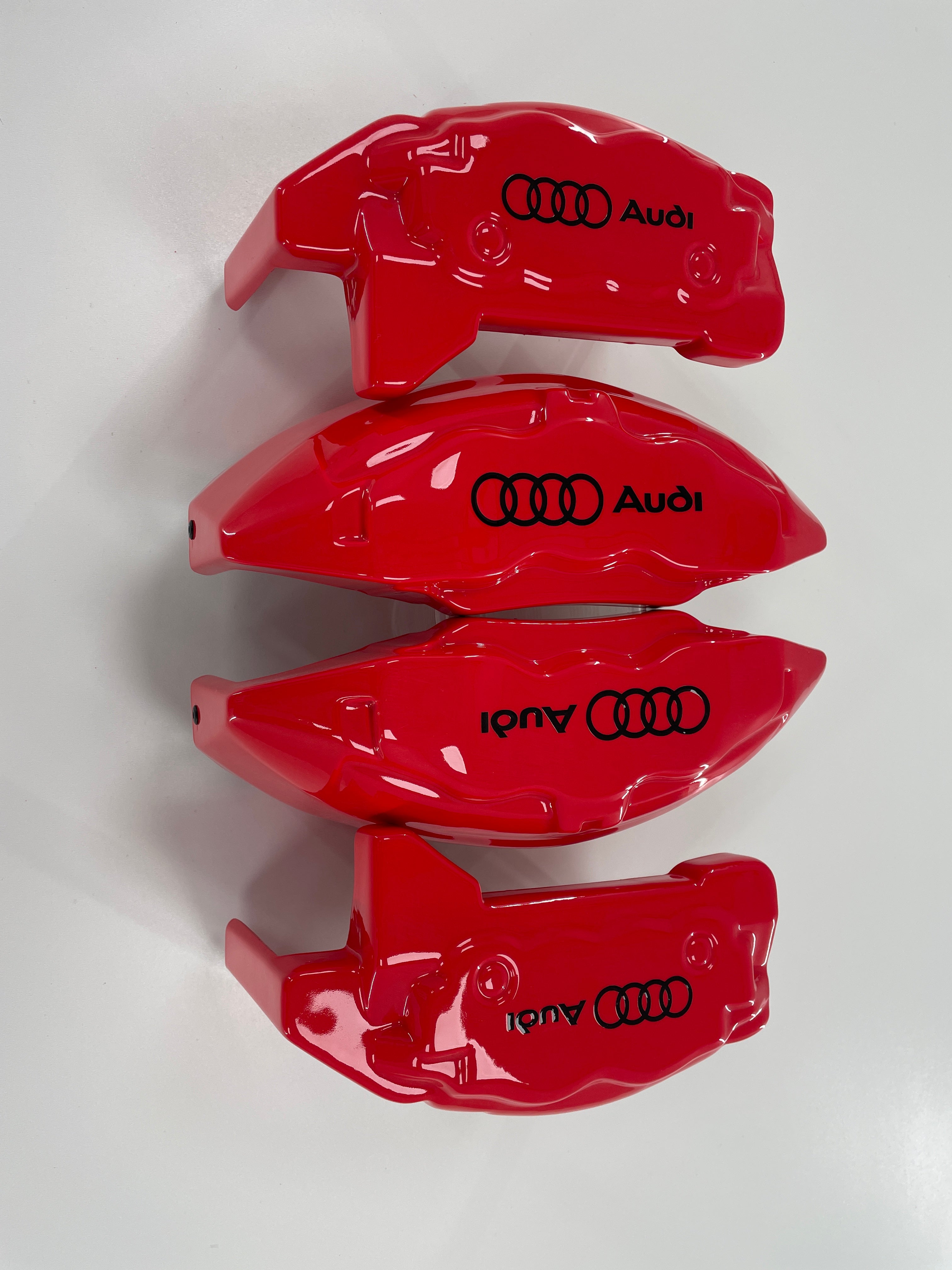 Audi Q5 8R 2009-2017 червоні накладки на супорти, комплект із 4 шт.