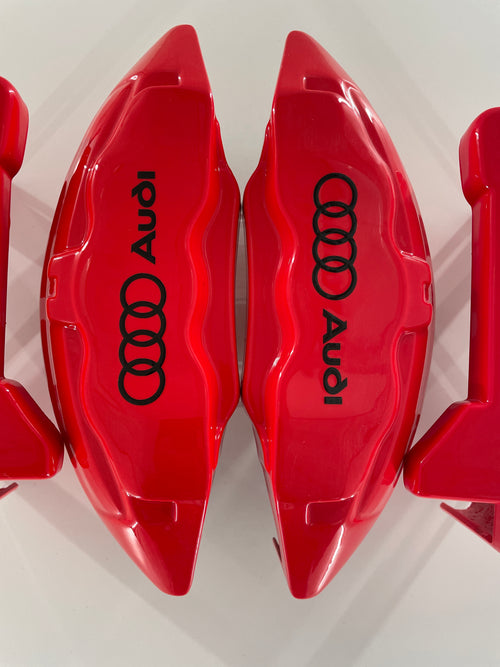 Audi Q5 8R 2009-2017 червоні накладки на супорти, комплект із 4 шт.