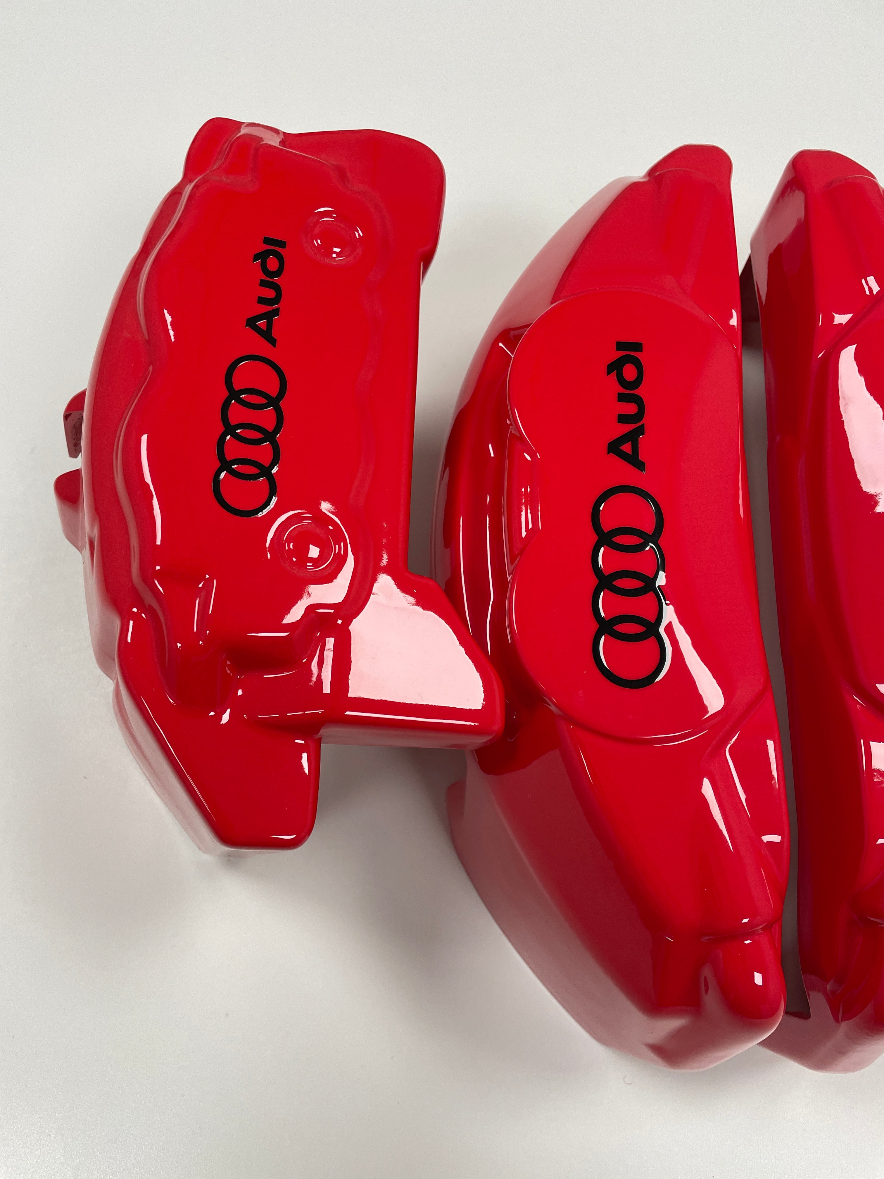 Audi Q5 8R 2009-2017 червоні накладки на супорти, комплект із 4 шт.